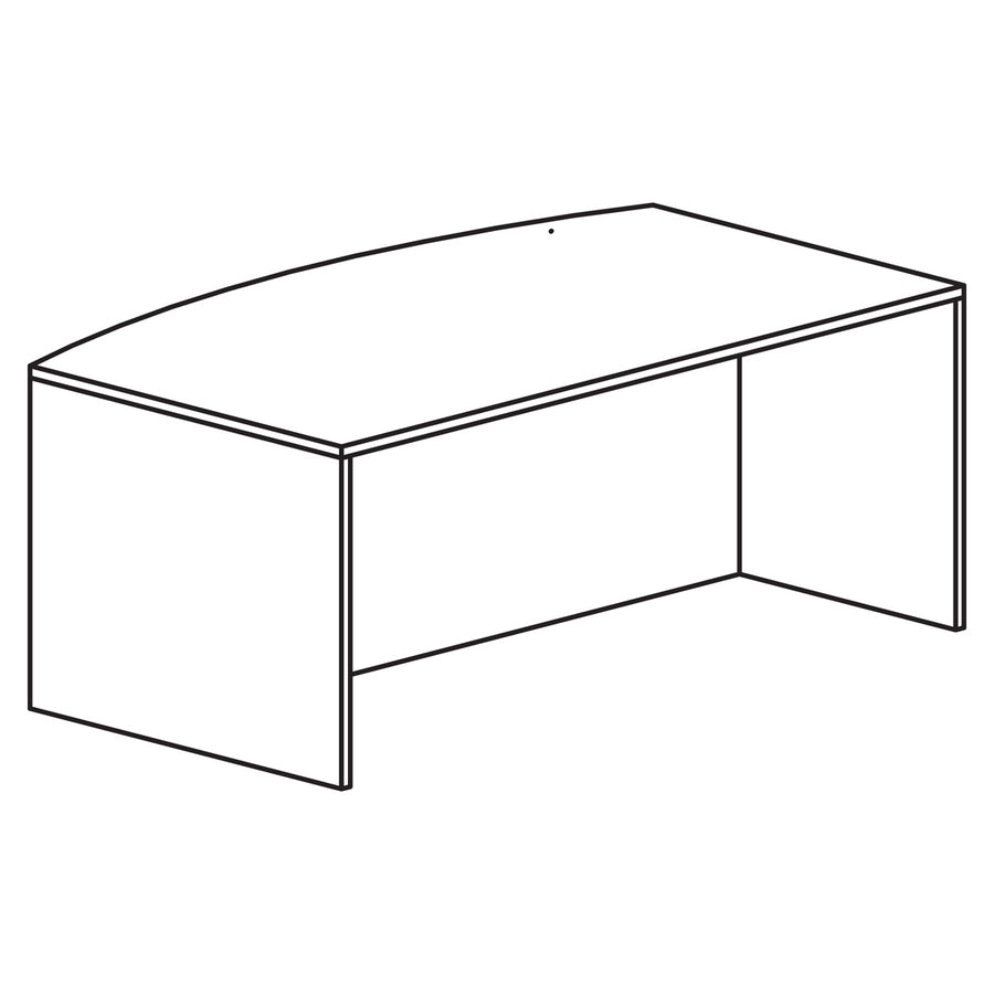 Heartwood Innovations Bowtop Desk Shell - INVB427005