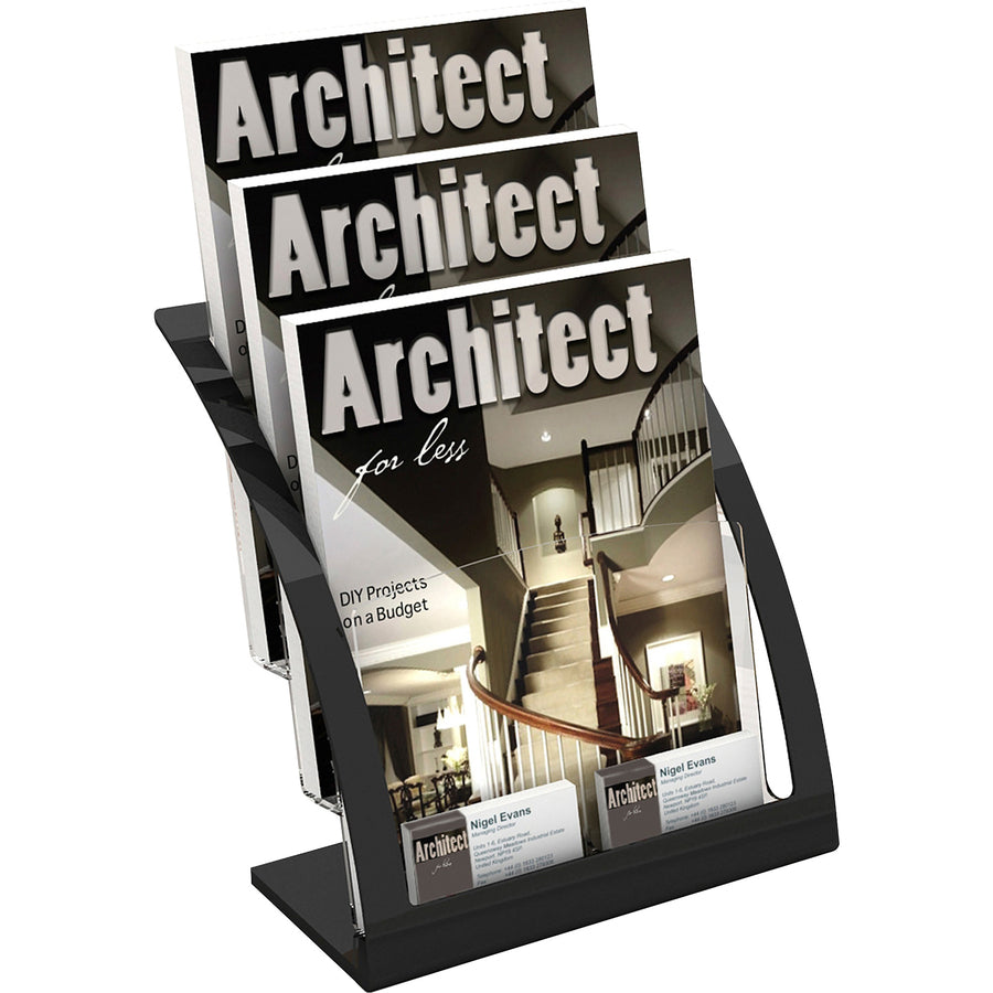 Deflecto Contemporary Literature Holder - 693704