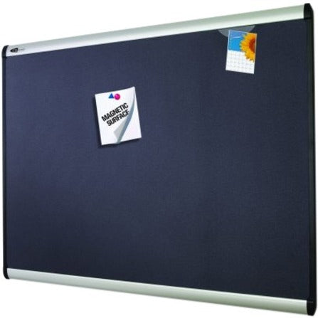 Quartet Prestige Plus Magnetic Fabric Bulletin Board, 3' x 2' - 3413803842