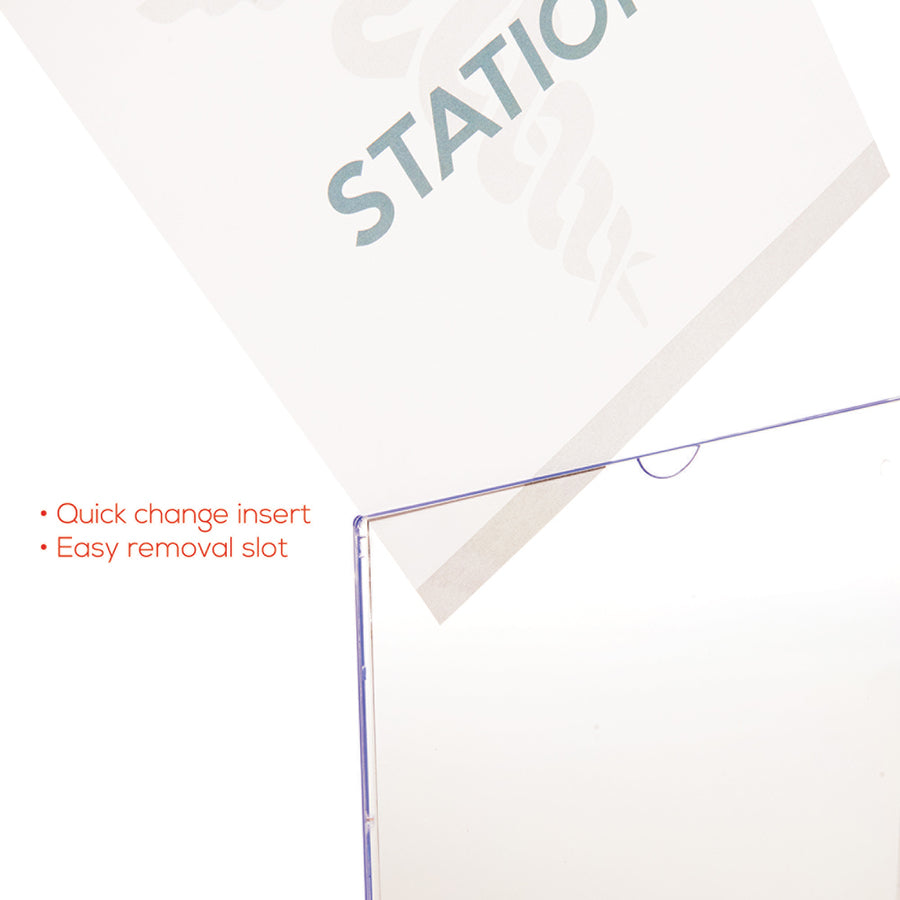 Deflecto Cubicle Sign Holders - 588601