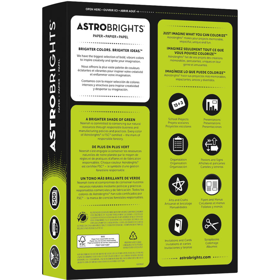 Astrobrights Color Copy Paper - Terra Green - 21588