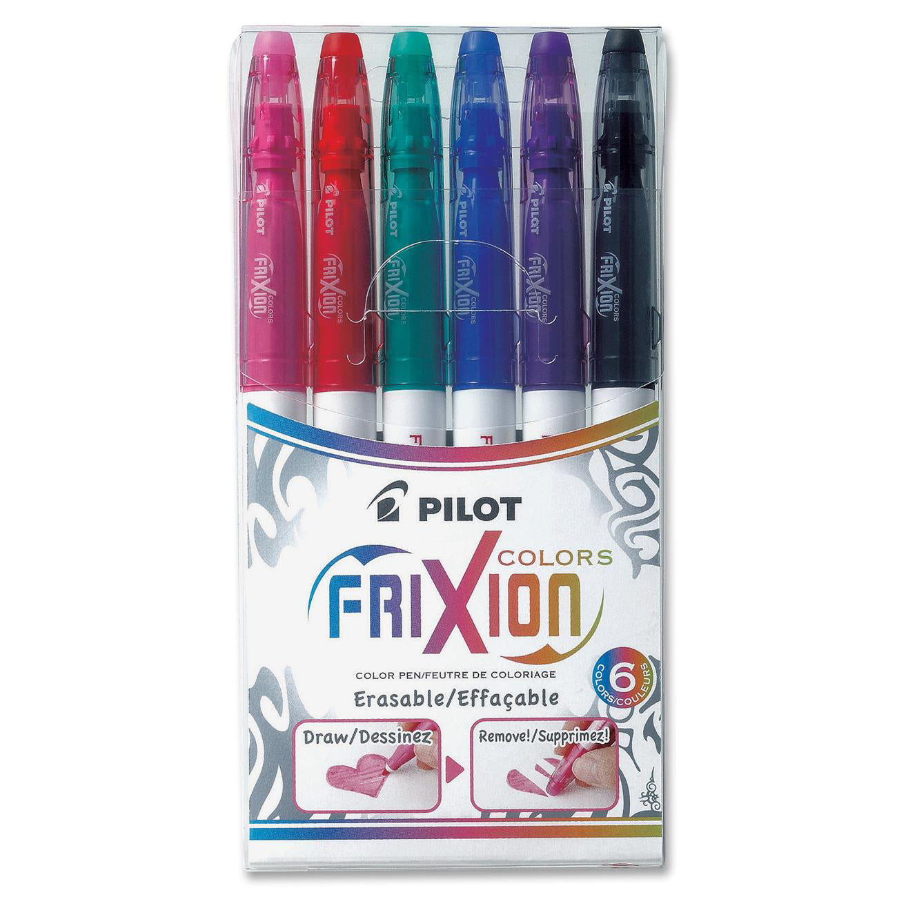 Pilot Colour Erasable Marker Pen Set