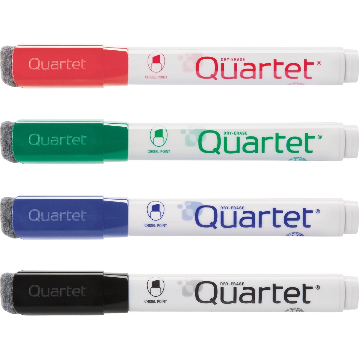 Quartet DryGuard™ Dry Erase Marker - Chisel Tip - Assorted Colours - 4 / PK