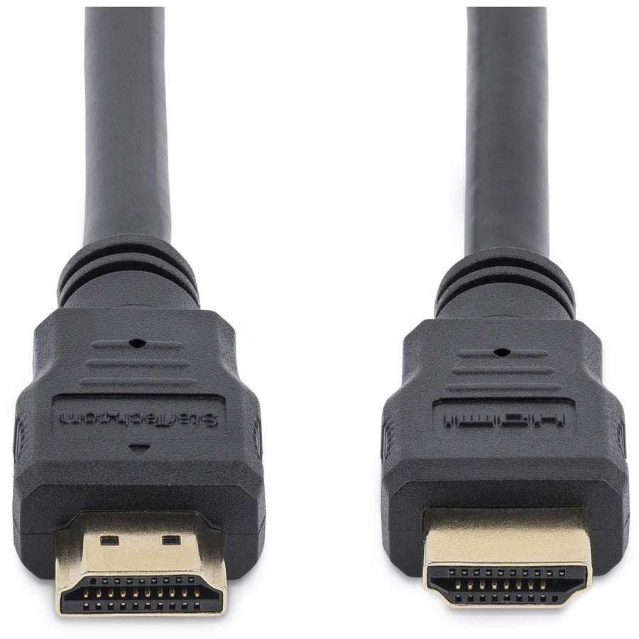 StarTech.com 10ft/3m HDMI Cable, 4K High Speed HDMI Cable with Ethernet, Ultra HD 4K 30Hz Video, HDMI 1.4 Cable, HDMI Monitor Cord, Black - HDMM10
