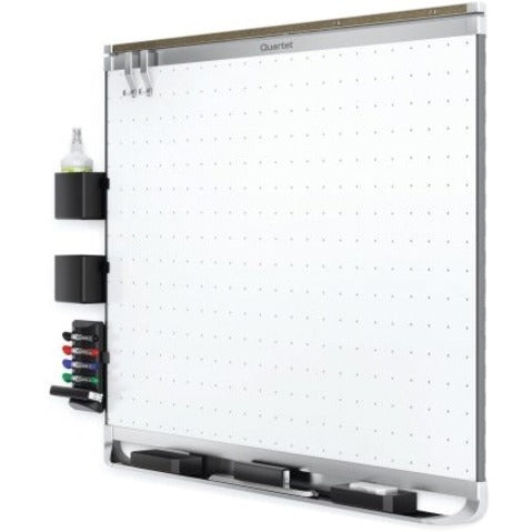 Quartet Prestige 2 Total Erase Magnetic Whiteboard, Aluminum Frame, 3' x 2' - 3413820056