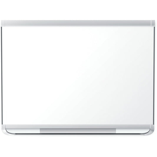 Quartet Prestige 2 Porcelain Magnetic Whiteboard, Aluminum Finish Frame, 4' x 3'