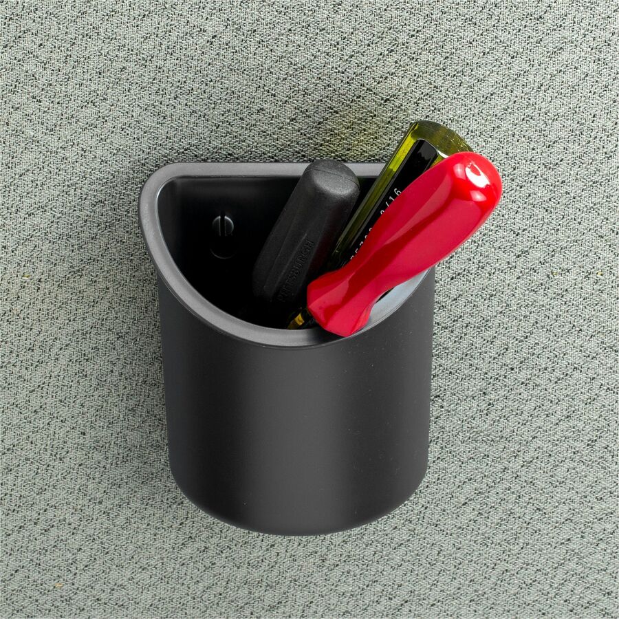 Lorell Recycled Mounting Pencil Cup - 80668
