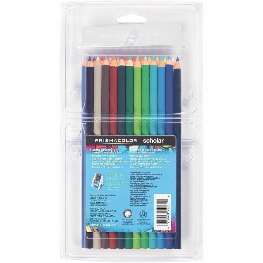 Prismacolor Scholar Colored Pencils - 92805