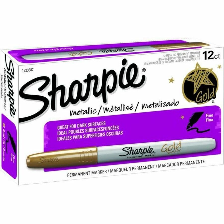 Sharpie Fine Permanent Marker Gold - 1823889