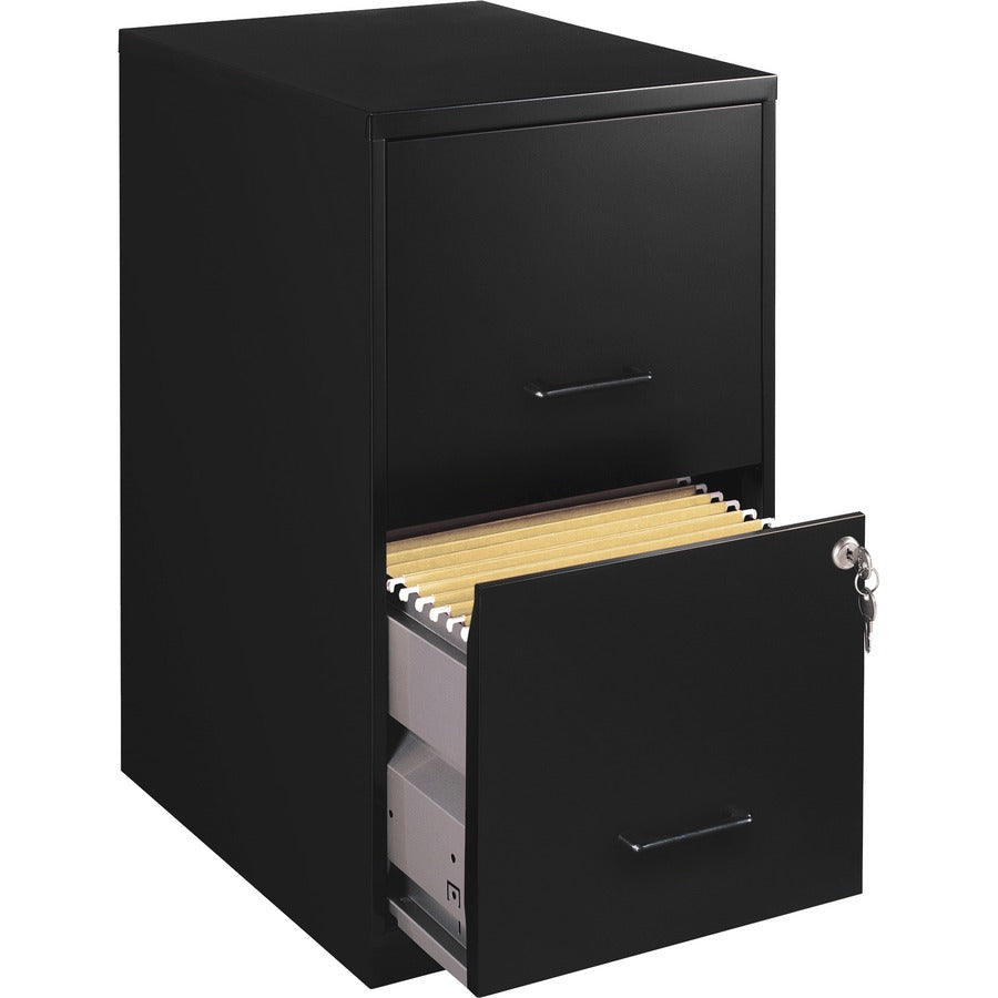 Lorell SOHO 18" 2-Drawer File Cabinet - 14341