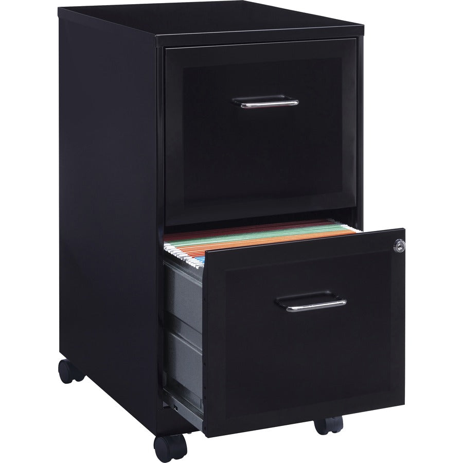 Lorell SOHO 18" 2-Drawer Mobile File Cabinet - 16872