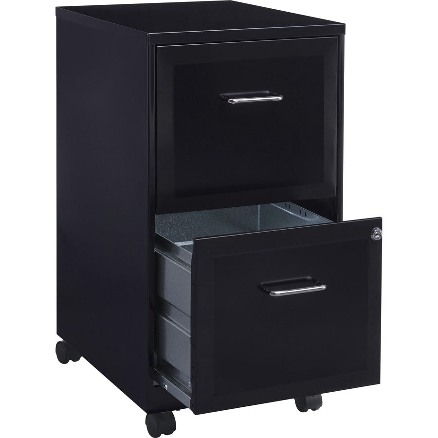 Lorell SOHO 18" 2-Drawer Mobile File Cabinet - 16872