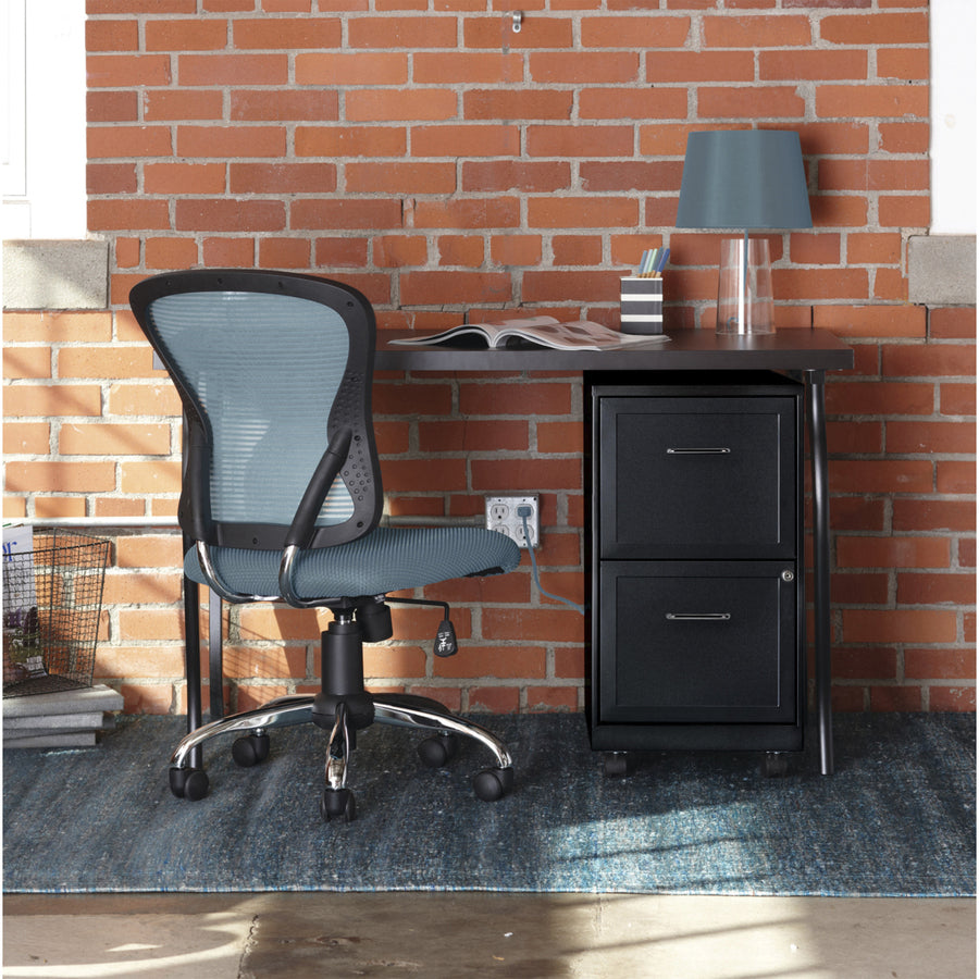 Lorell SOHO 18" 2-Drawer Mobile File Cabinet - 16872