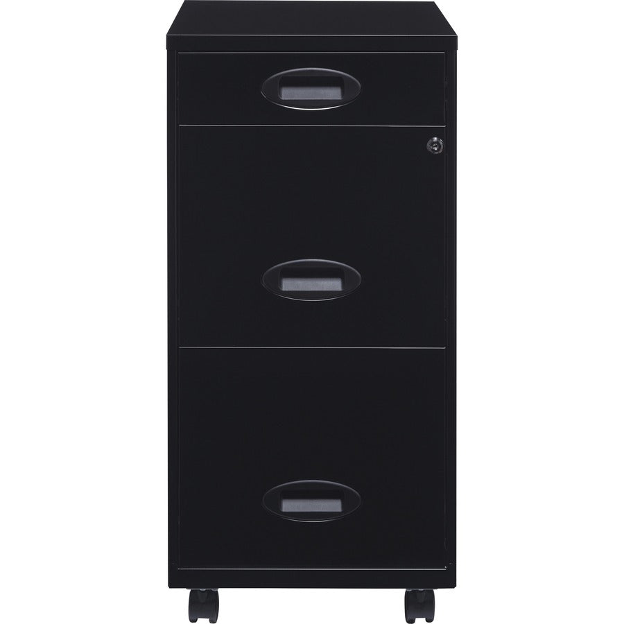 Lorell SOHO 18" 3-Drawer File Cabinet - 17427