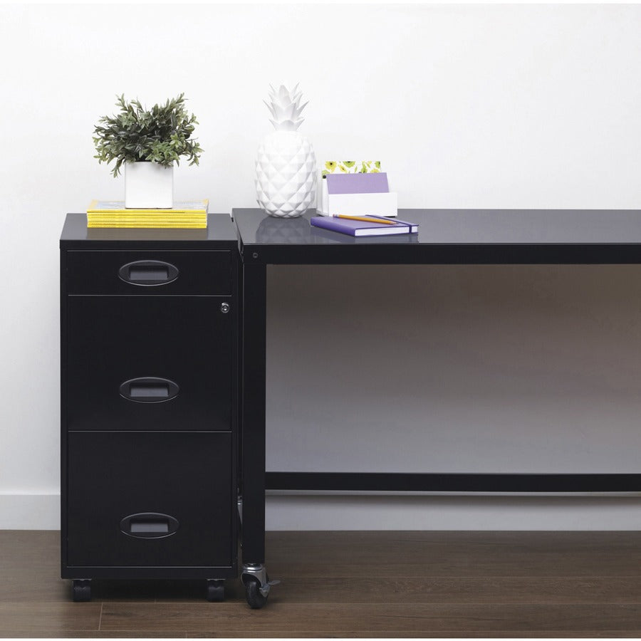 Lorell SOHO 18" 3-Drawer File Cabinet - 17427