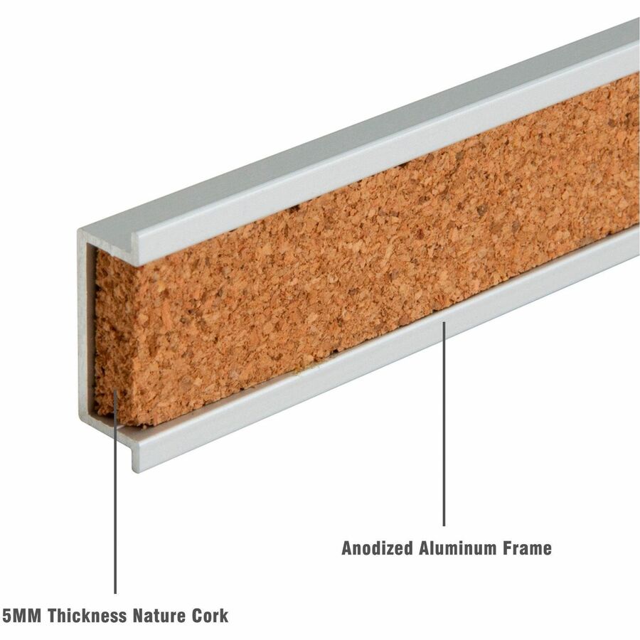 Lorell Cork Strip Bulletin Bar - 49532