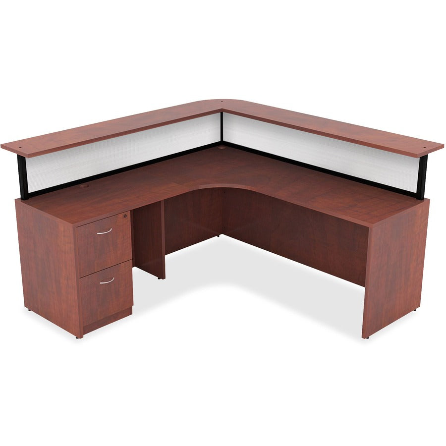 Lorell Desktop Panel System Post - 87605