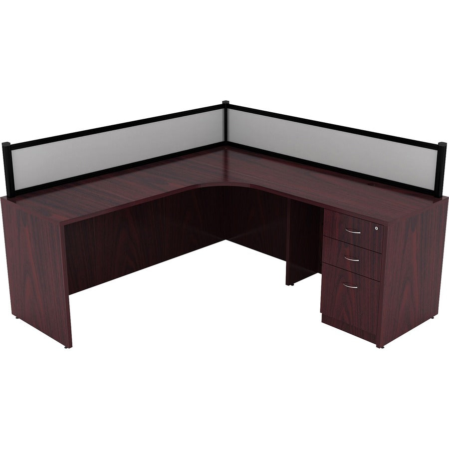 Lorell Desktop Panel System Post - 87605