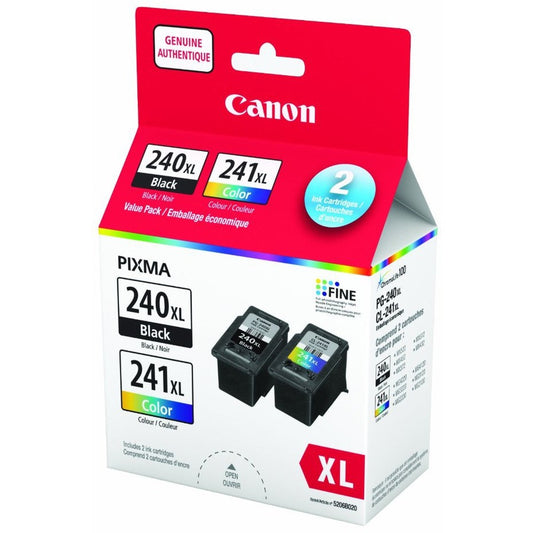 Canon Original Inkjet Ink Cartridge - Cyan, Magenta, Yellow, Black - 2 / Pack