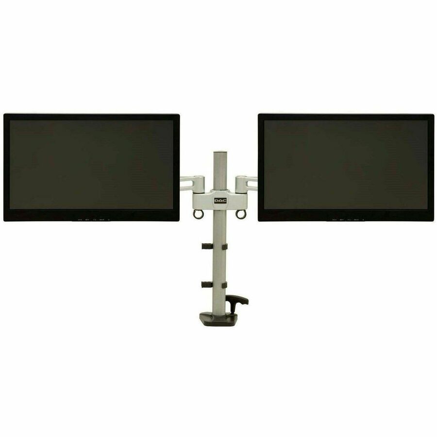 DAC® MP-200 Duo Height Adjustable Dual Articulating Monitor Arm, Silver - 02191