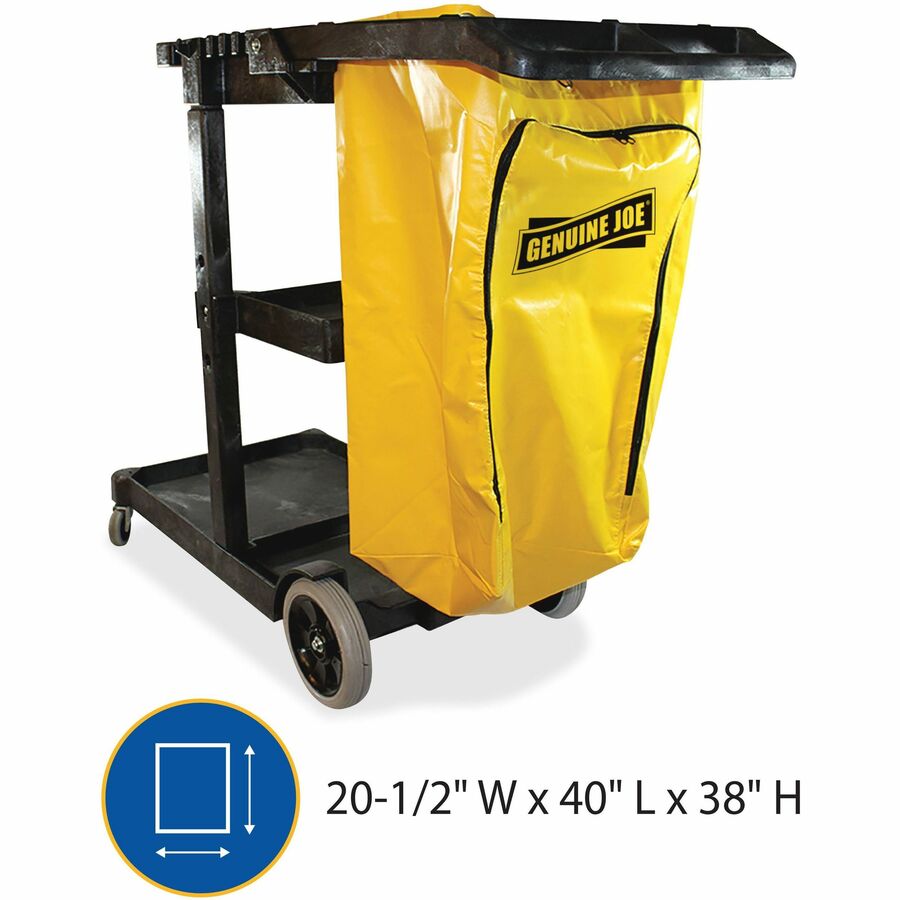 Genuine Joe Workhorse Janitor's Cart - 02342