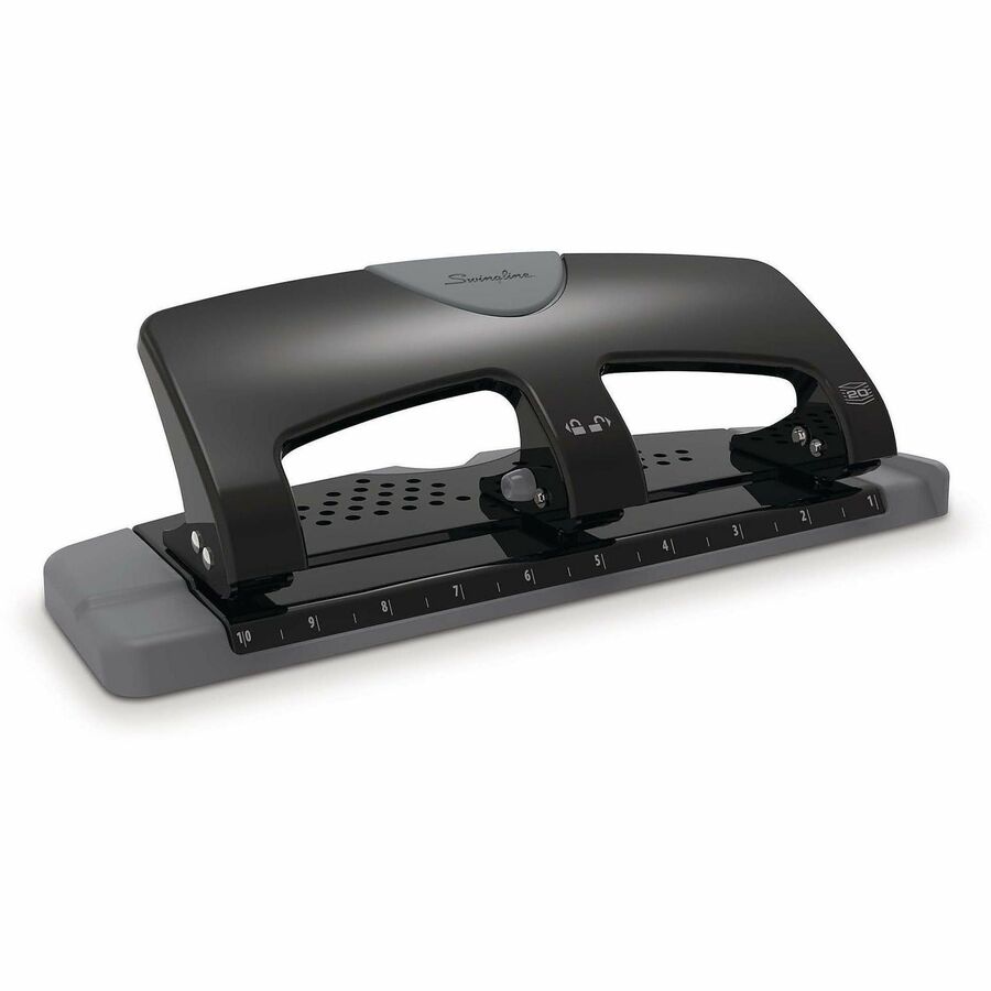 Swingline SmartTouch Low-Force 3-Hole Punch - A7074133