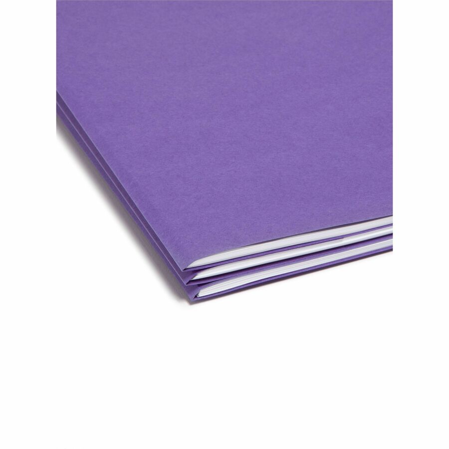 Smead SuperTab 1/3 Tab Cut Letter Recycled Top Tab File Folder - 11989
