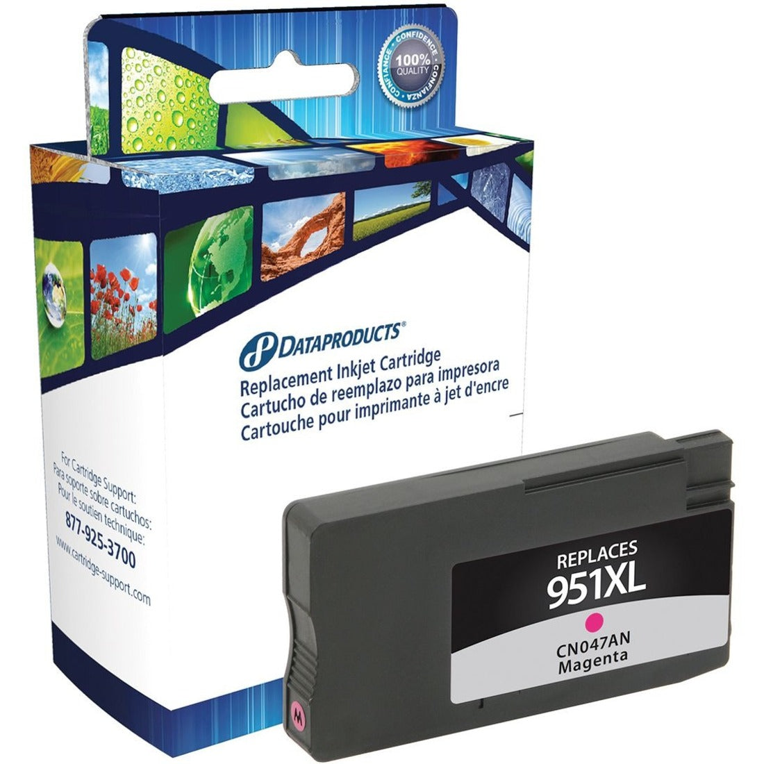 Dataproducts Remanufactured Inkjet Ink Cartridge CN045AN - Magenta - 1 Each