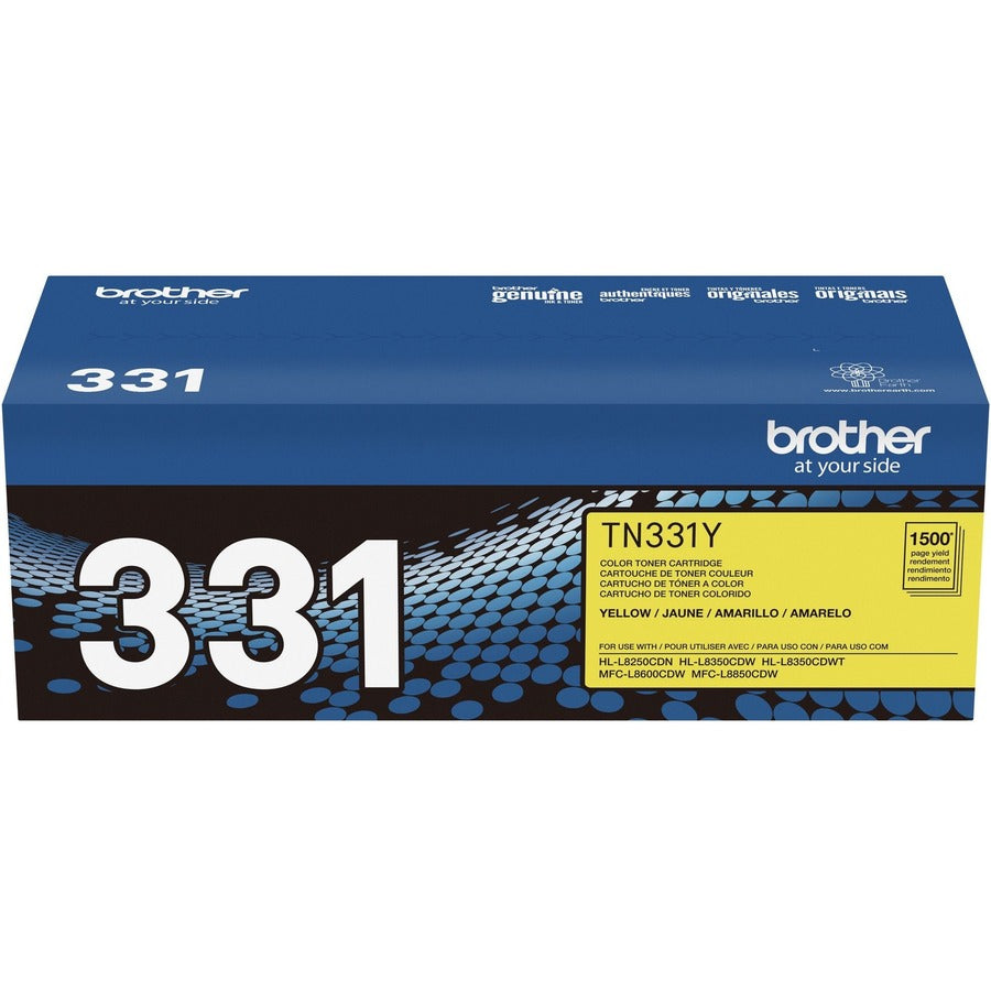 Brother TN331Y Original Toner Cartridge - TN331Y