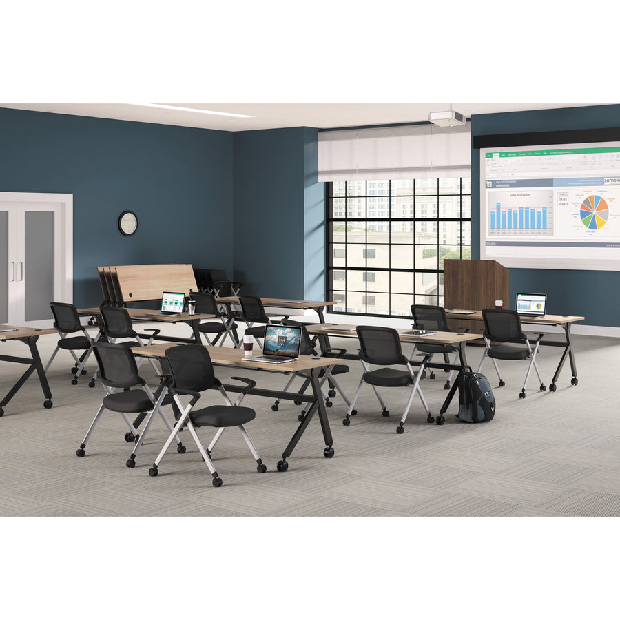 HON Multi-Purpose Table, Flip Base - BMPT7224PW