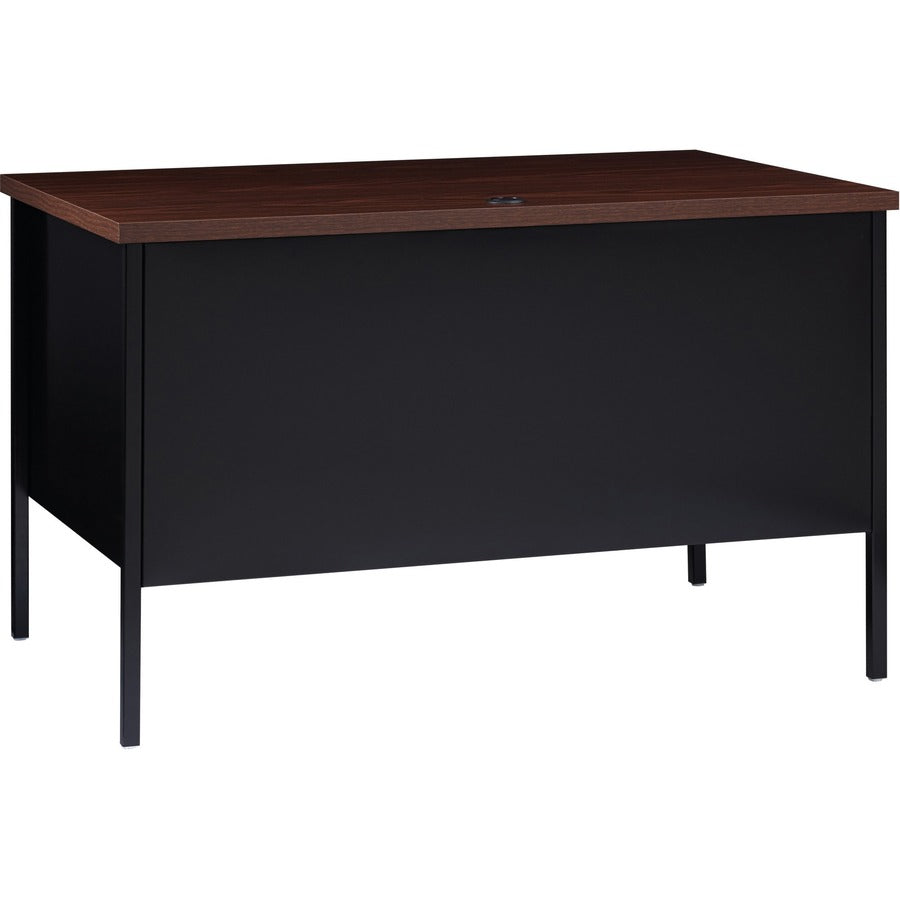 Lorell Fortress Series 48" Right Single-Pedestal Desk - 66902