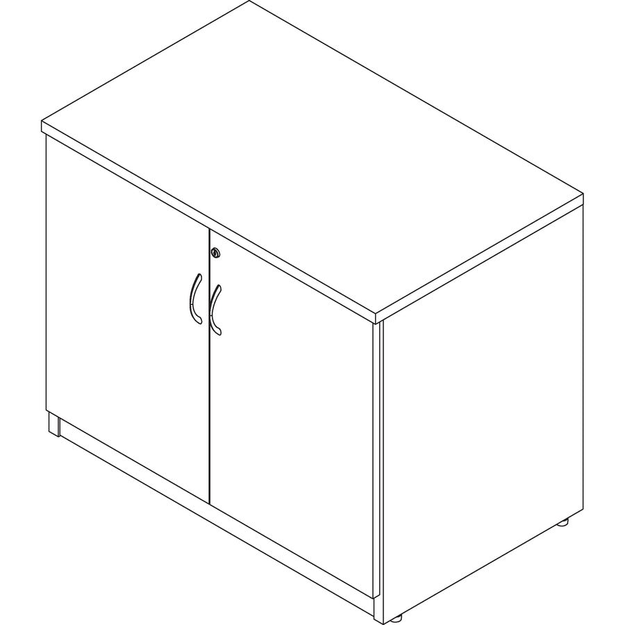 Lorell Essentials Series 2-Door Storage Cabinet - 69612