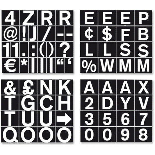 MasterVision Magnetic Letters