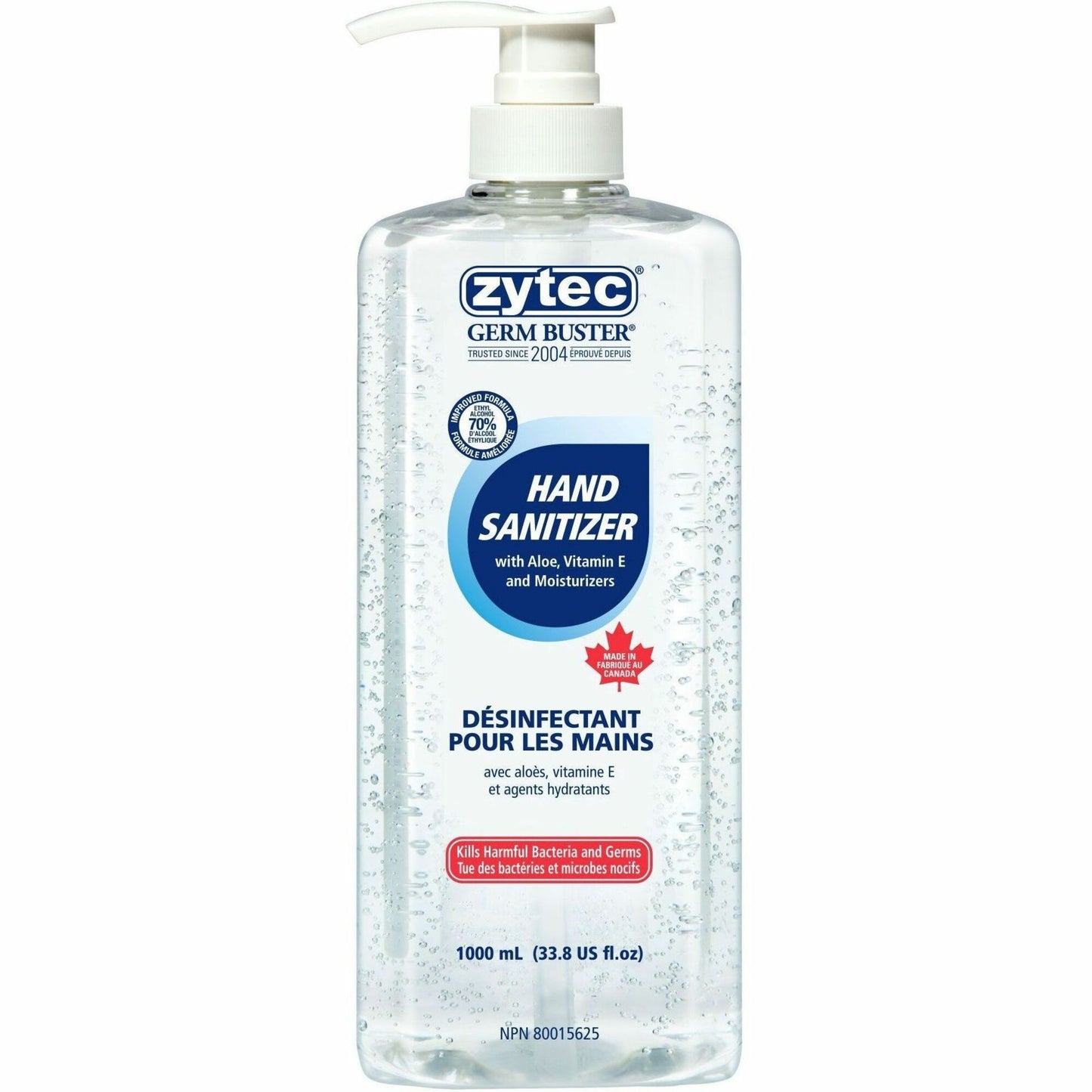 Zytec Germ Buster Hand Sanitizer Gel