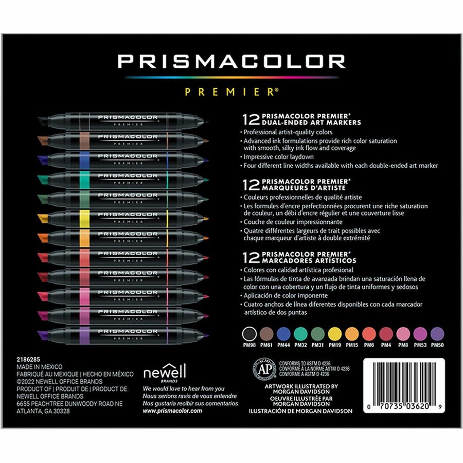 Prismacolor Premier Fine Art Markers - 3620HT