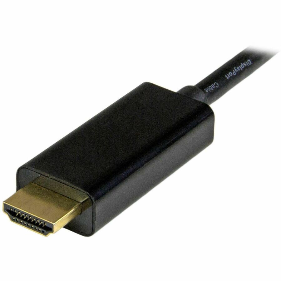 StarTech.com 6ft (2m) Mini DisplayPort to HDMI Cable, 4K 30Hz Video, Mini DP to HDMI Adapter/Converter Cable, mDP to HDMI Monitor/Display - MDP2HDMM2MB