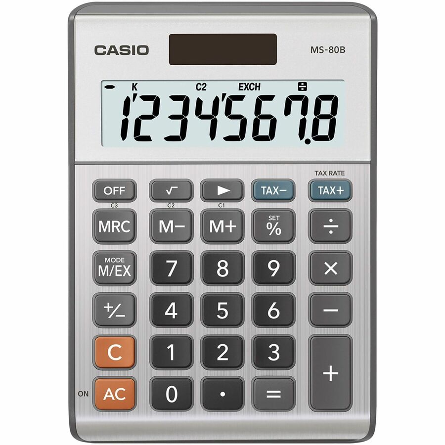 Casio MS80 Desktop Solar Tax Calculator - MS80B