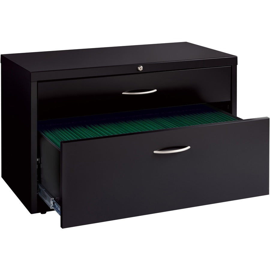 Lorell 2-drawer Lateral Credenza - 60936