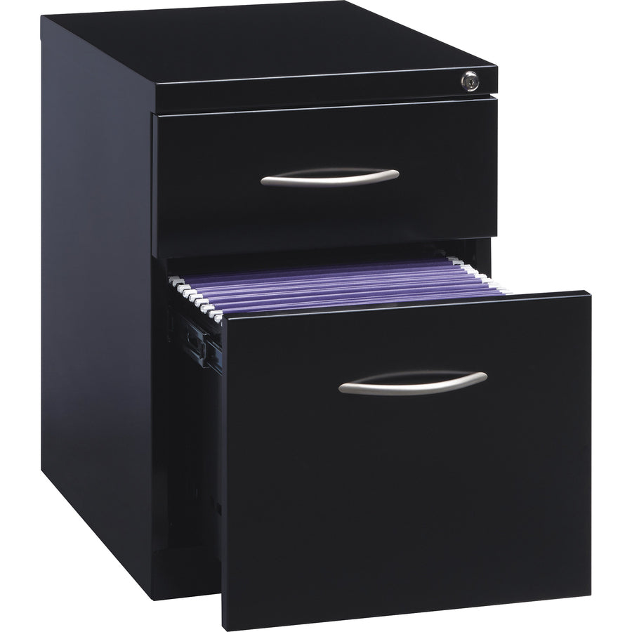 Lorell Premium Box/File Mobile File Cabinet with Arm Pull - 79133