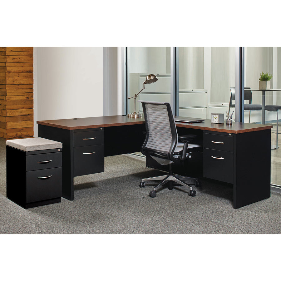 Lorell Premium Box/File Mobile File Cabinet with Arm Pull - 79133