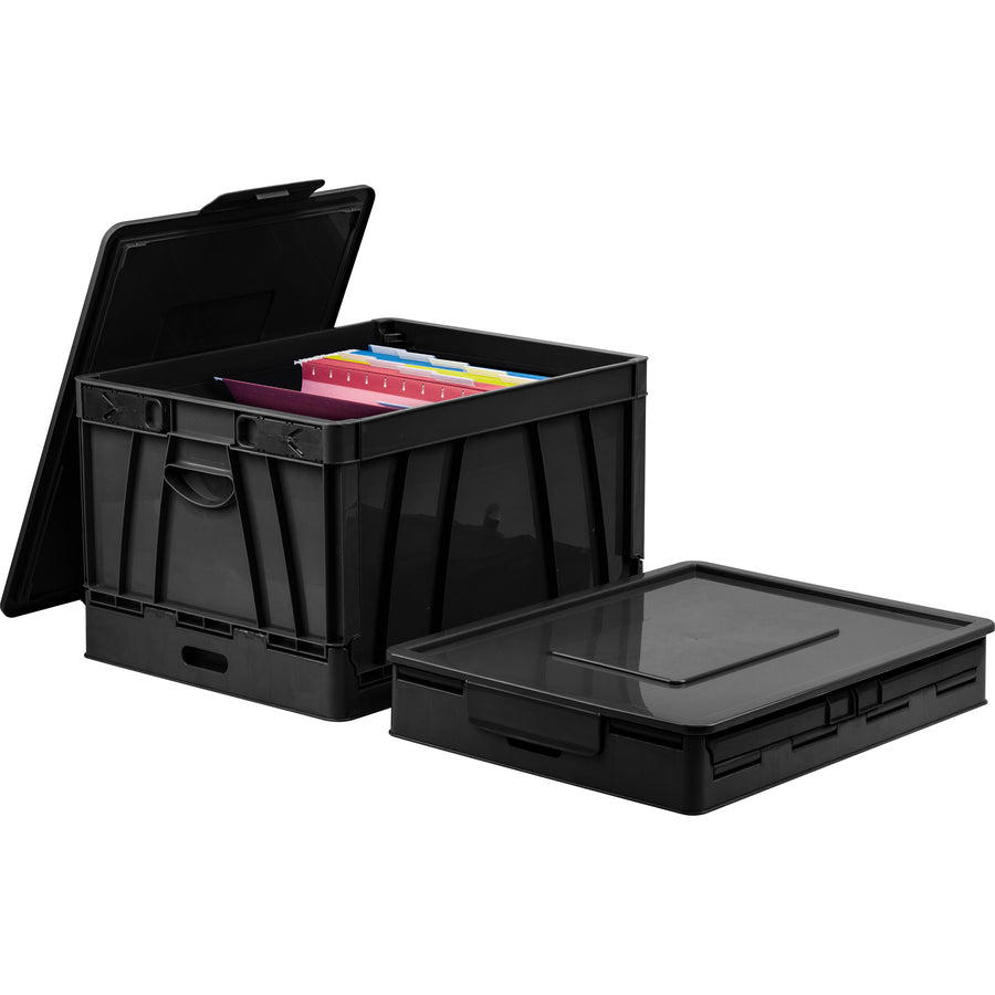 Storex Collapsible Storage Crate - 61809U04C