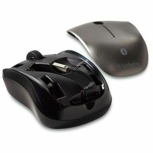 Verbatim Bluetooth Wireless Tablet Multi-Trac Blue LED Mouse - Graphite - 98590