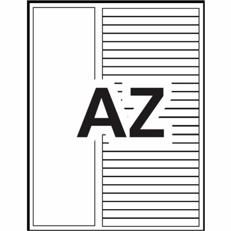 Avery Ready Index® Customizable Table of Contents Dividers 12 Tabs, for Laser and Inkjet Printers - 11844
