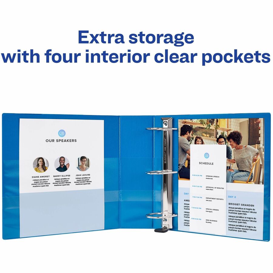 Avery® Heavy-Duty View Binders - Locking One Touch EZD Rings - 79772