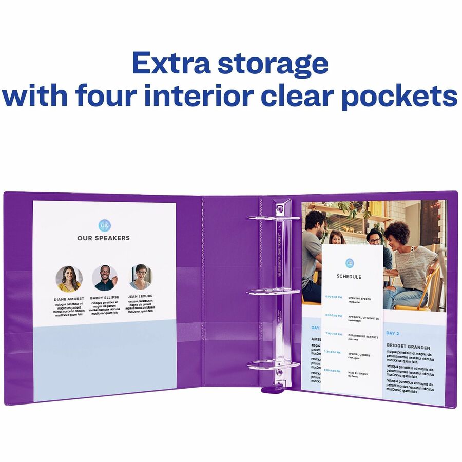 Avery® Heavy-Duty View Binders - Locking One Touch EZD Rings - 79777
