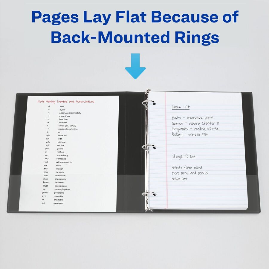 Avery® Heavy-Duty View Binders - Locking One Touch EZD Rings - 79777