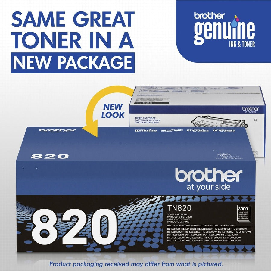 Brother TN820 Original Toner Cartridge - TN820