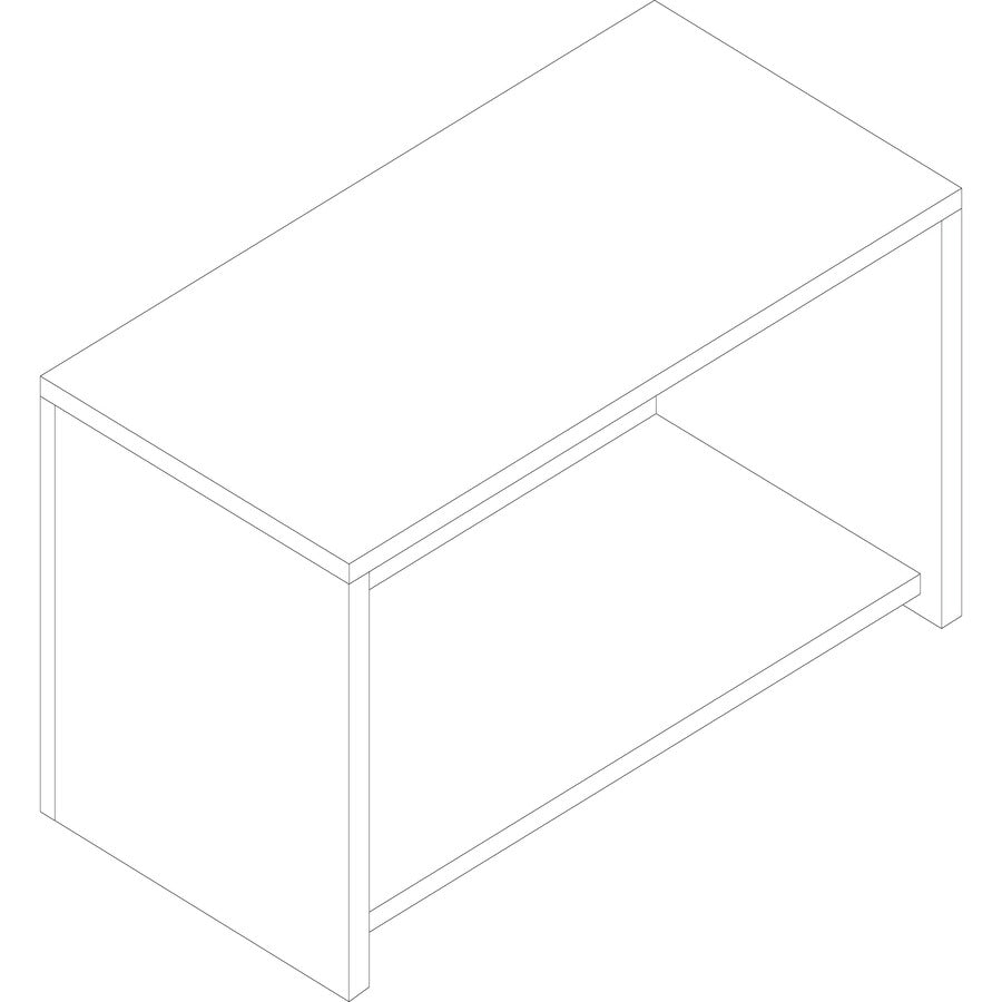 Lorell Essentials/Revelance Series Wall-Mount Hutch - 59506