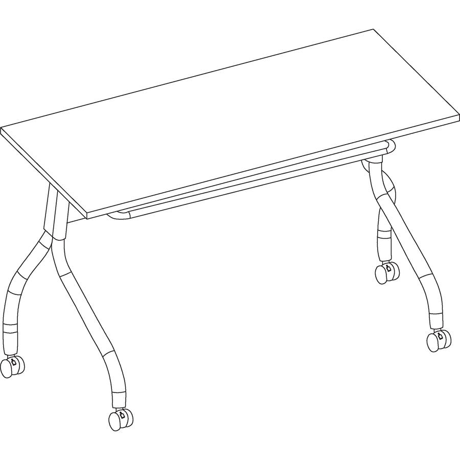 Lorell Flip Top Training Table - 59515