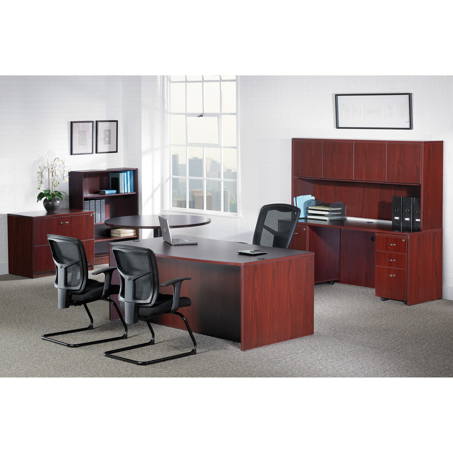 Lorell Essentials Right Peninsula Desk Box 1 of 2 - 59550